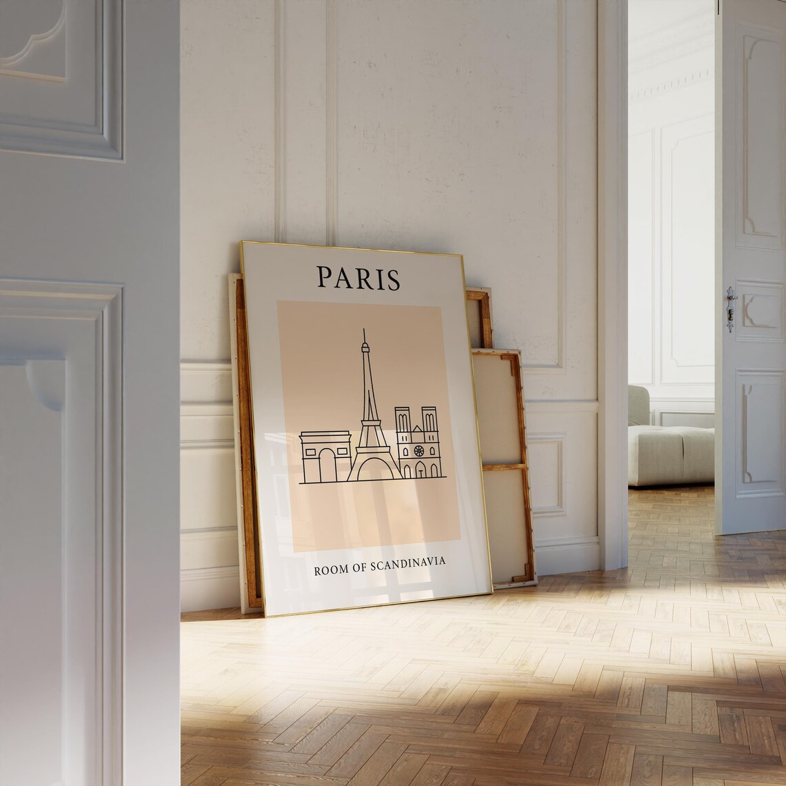 Paris Minimalist Travel Poster, Scandinavian Decor - Image 4