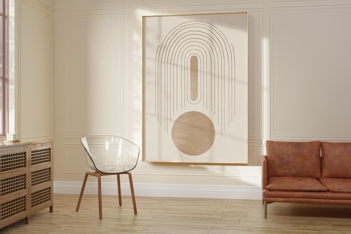 Line Drawing Poster, Minimalist Scandinavian Art - Image 2