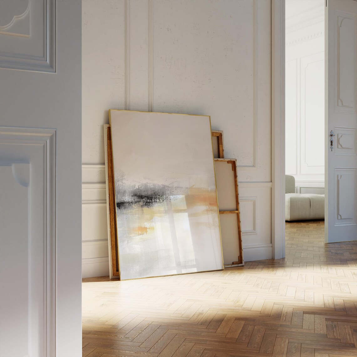 Scandinavian Minimalist Abstract Art Print - Image 4