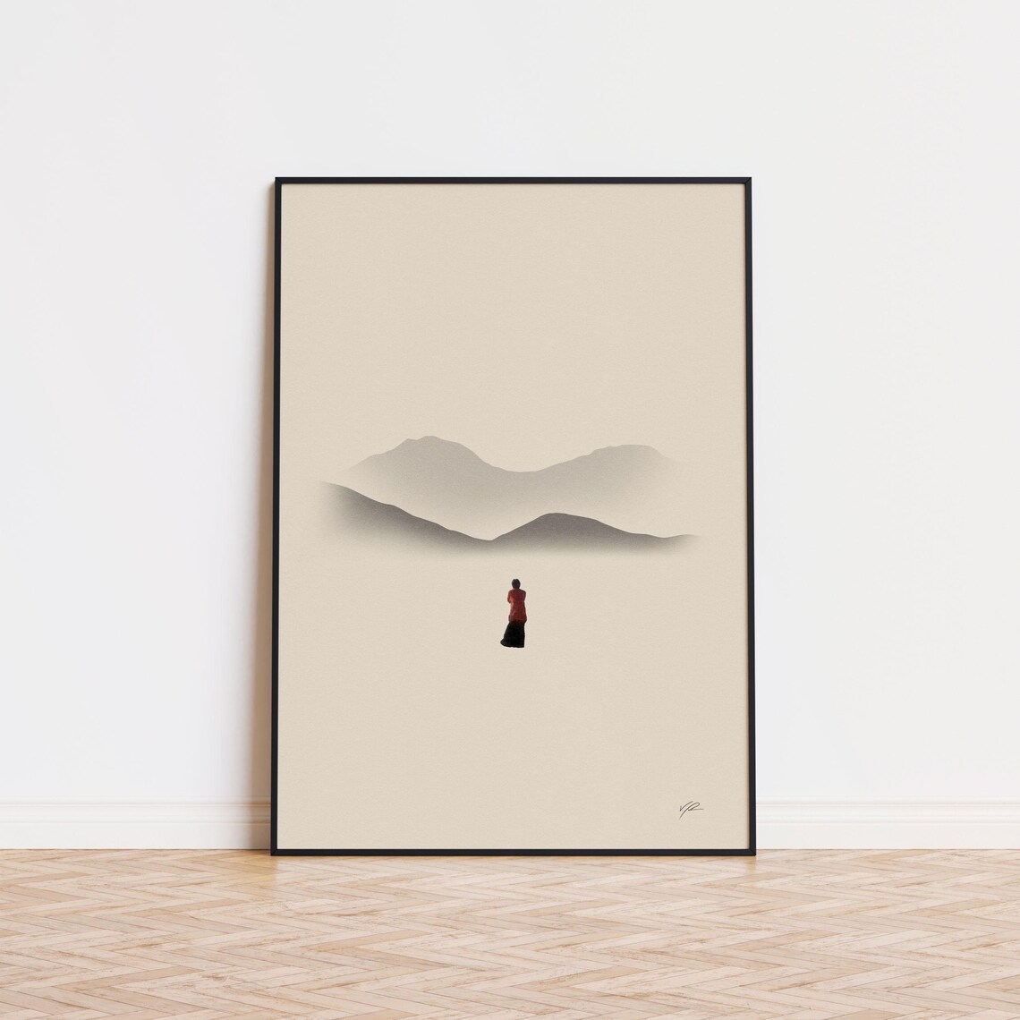 Love Letter-Inspired Classic Movie Poster Print
