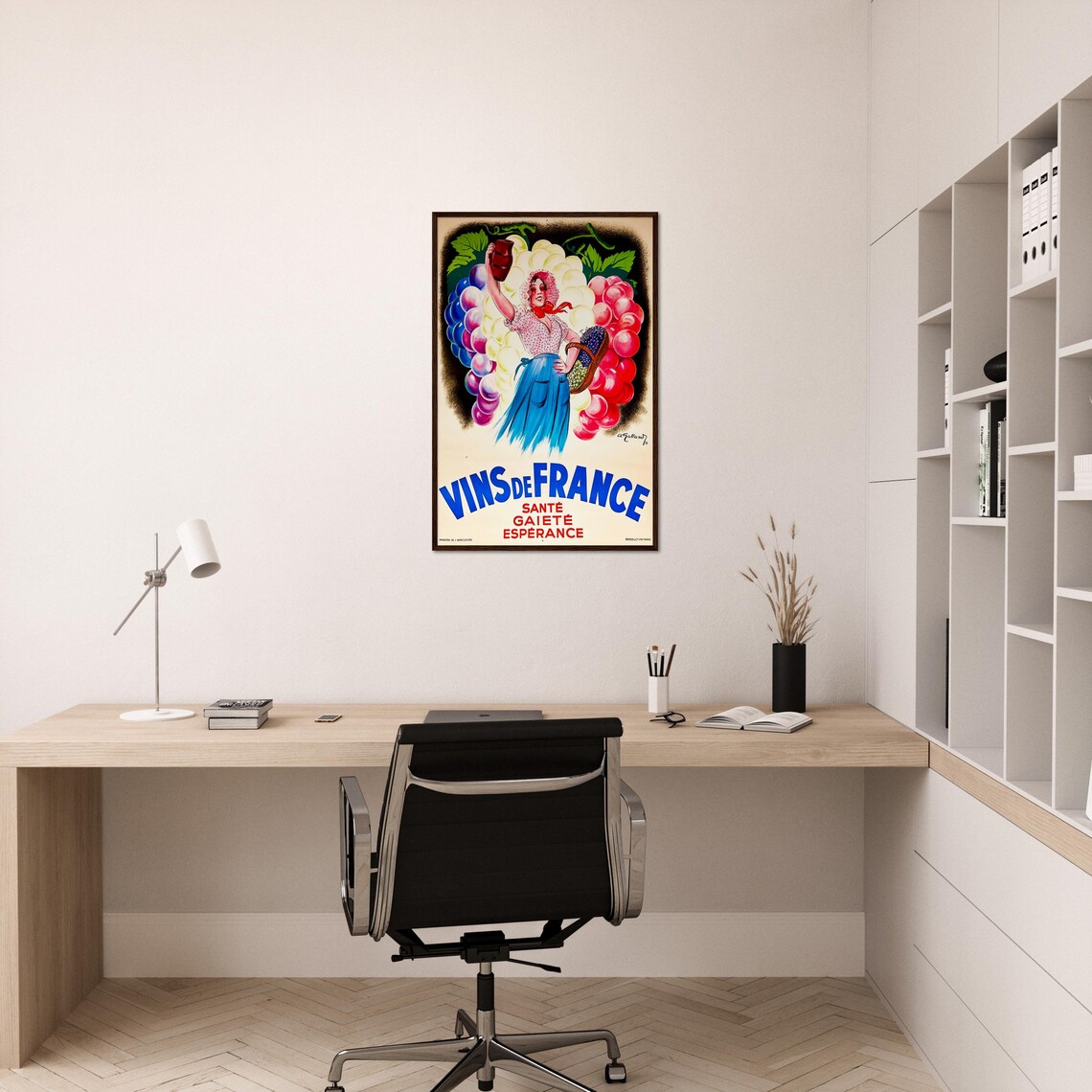Wine Vintage Retro Advertisement, Kitchen Wall Decor - Image 3