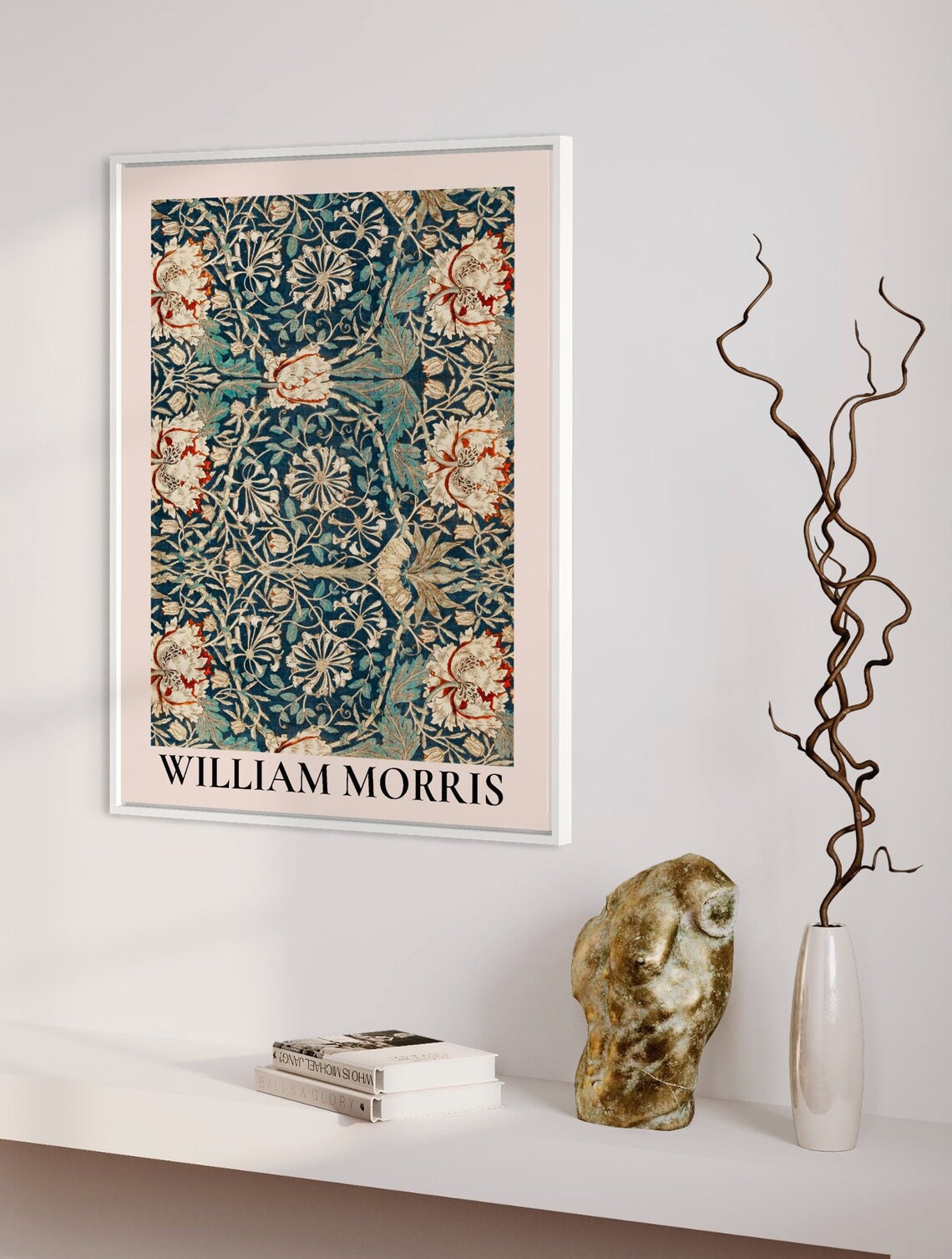 William Morris Botanical Vintage Art Nouveau Art Print - Image 5