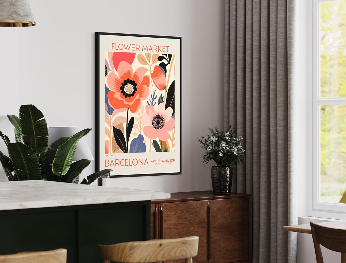 Flower Market Botanical Decor, Matisse Print - Image 2