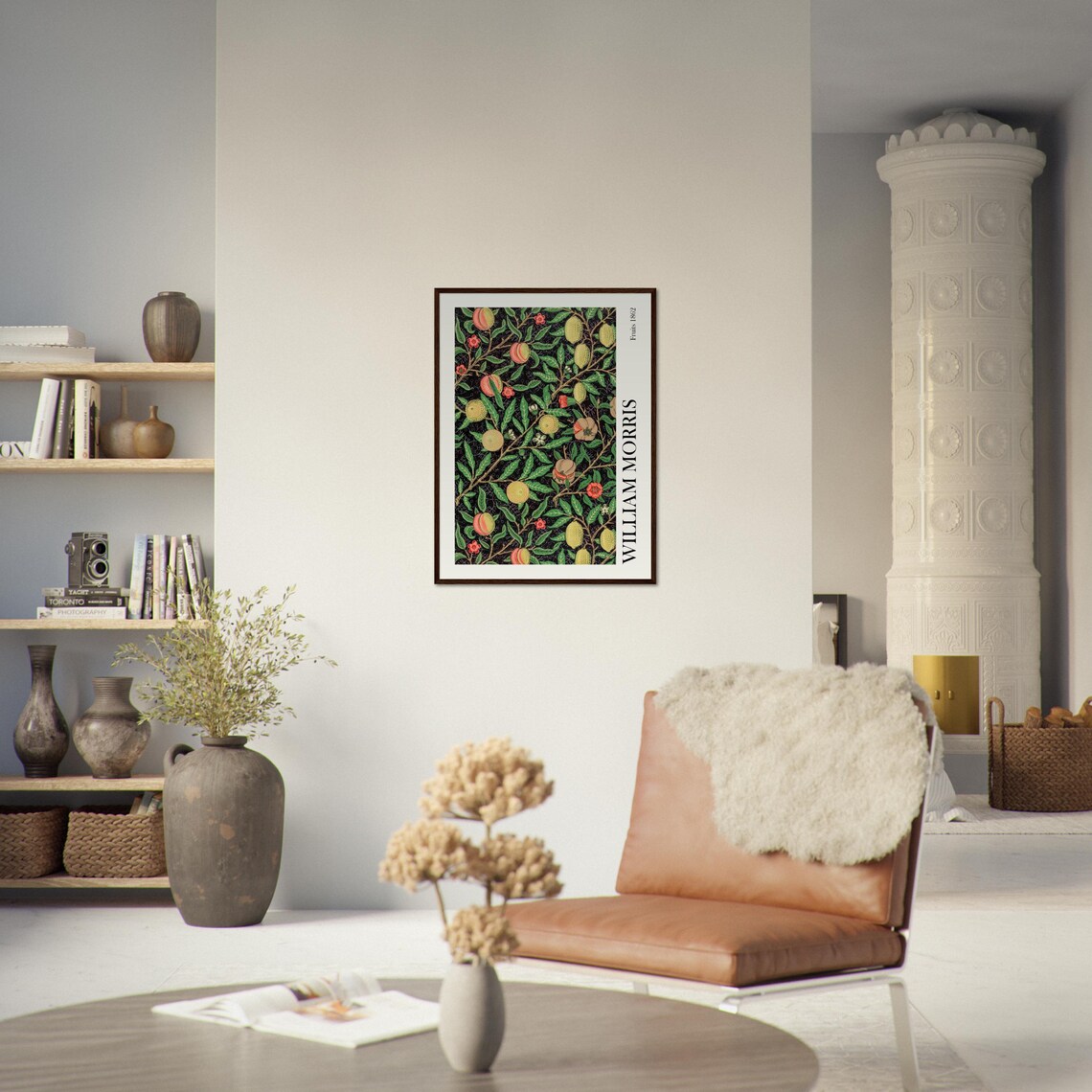 William Morris Exhibition Poster, Botanical Boho Decor - Image 2