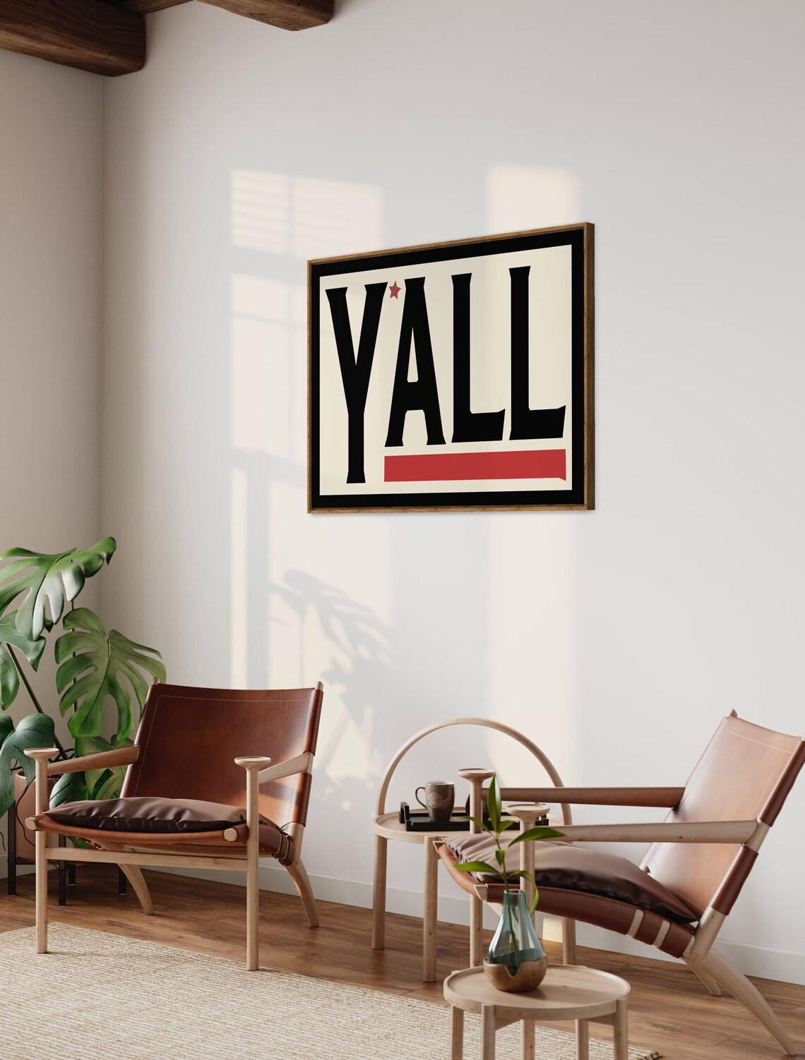 Yall Typography - Western Cowboy Ranch Decor - Image 3