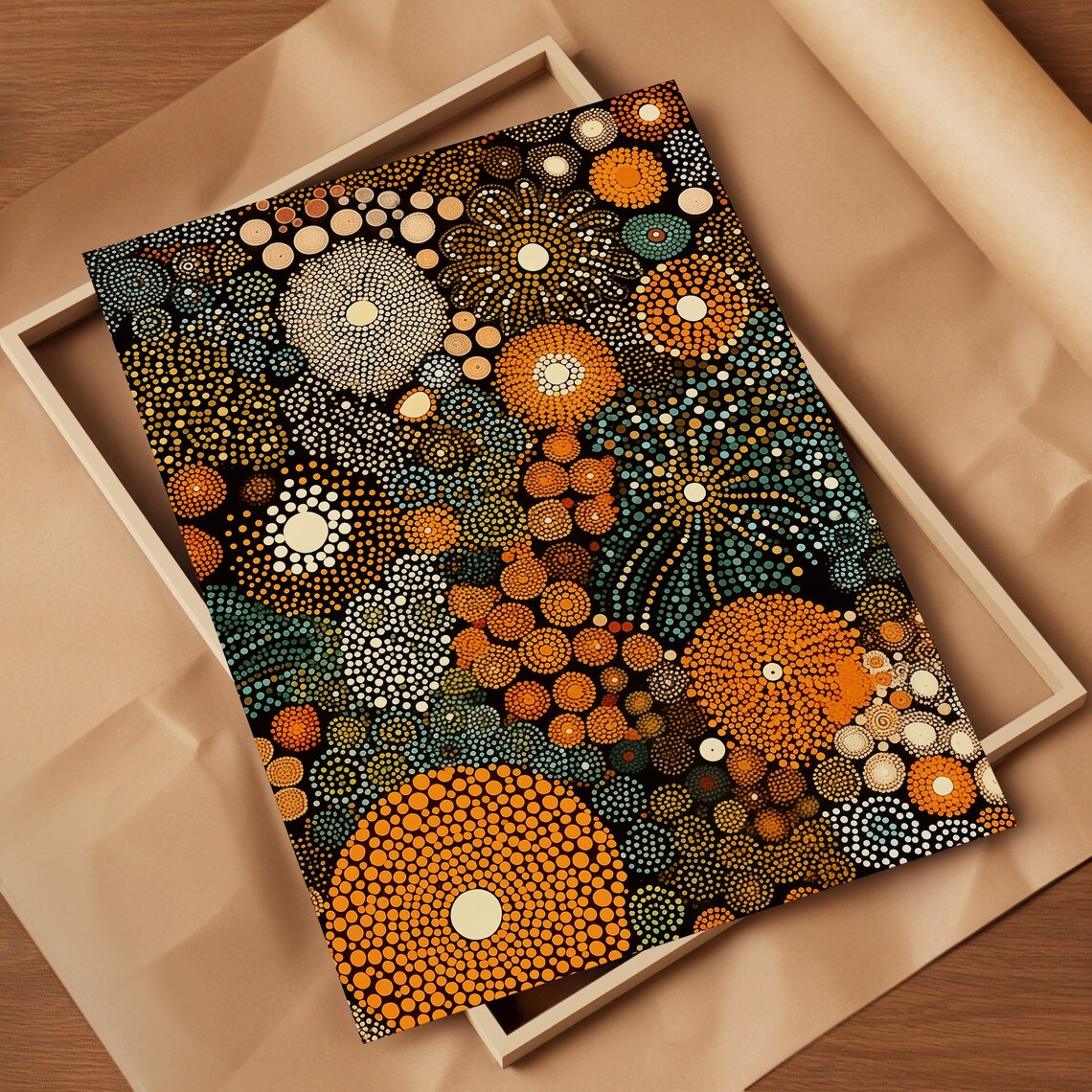 Abstract Botanical - Contemporary Travel Poster - Image 2