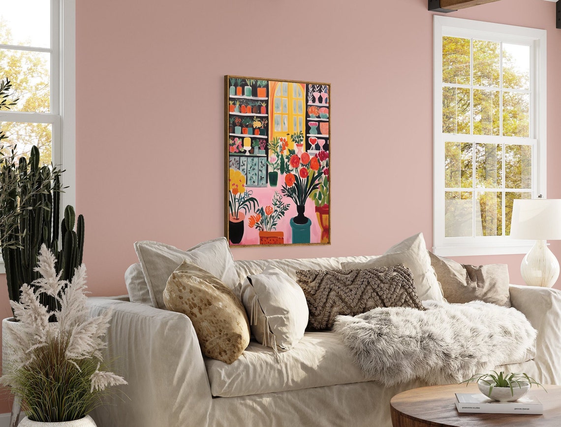 Flower Shop Print, Matisse Floral Decor - Image 4