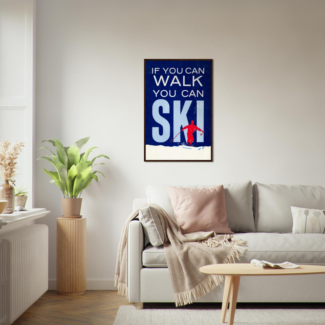 Vintage Ski Poster, Retro Travel Poster - Image 4