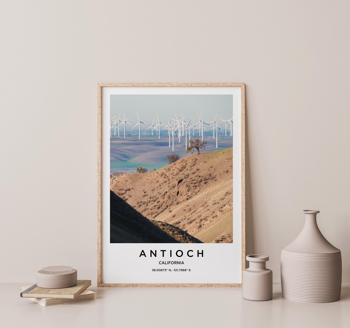 Antioch Art Antioch Print Antioch Poster Antioch Art Antioch Photo Antioch Map Antioch Painting Antioch Travel - Image 2