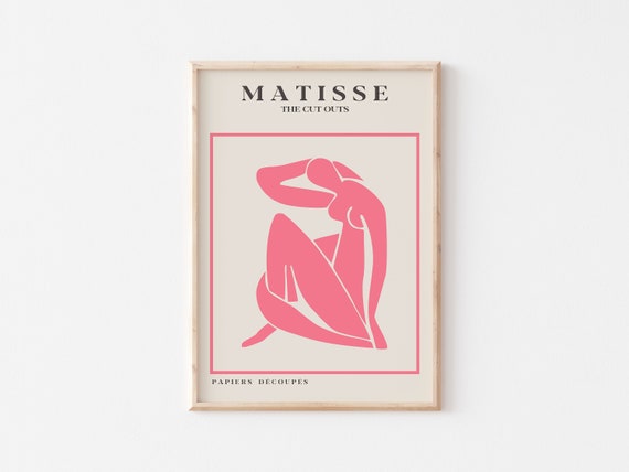 Matisse Cut Outs Art Print, Henri Matisse Decor