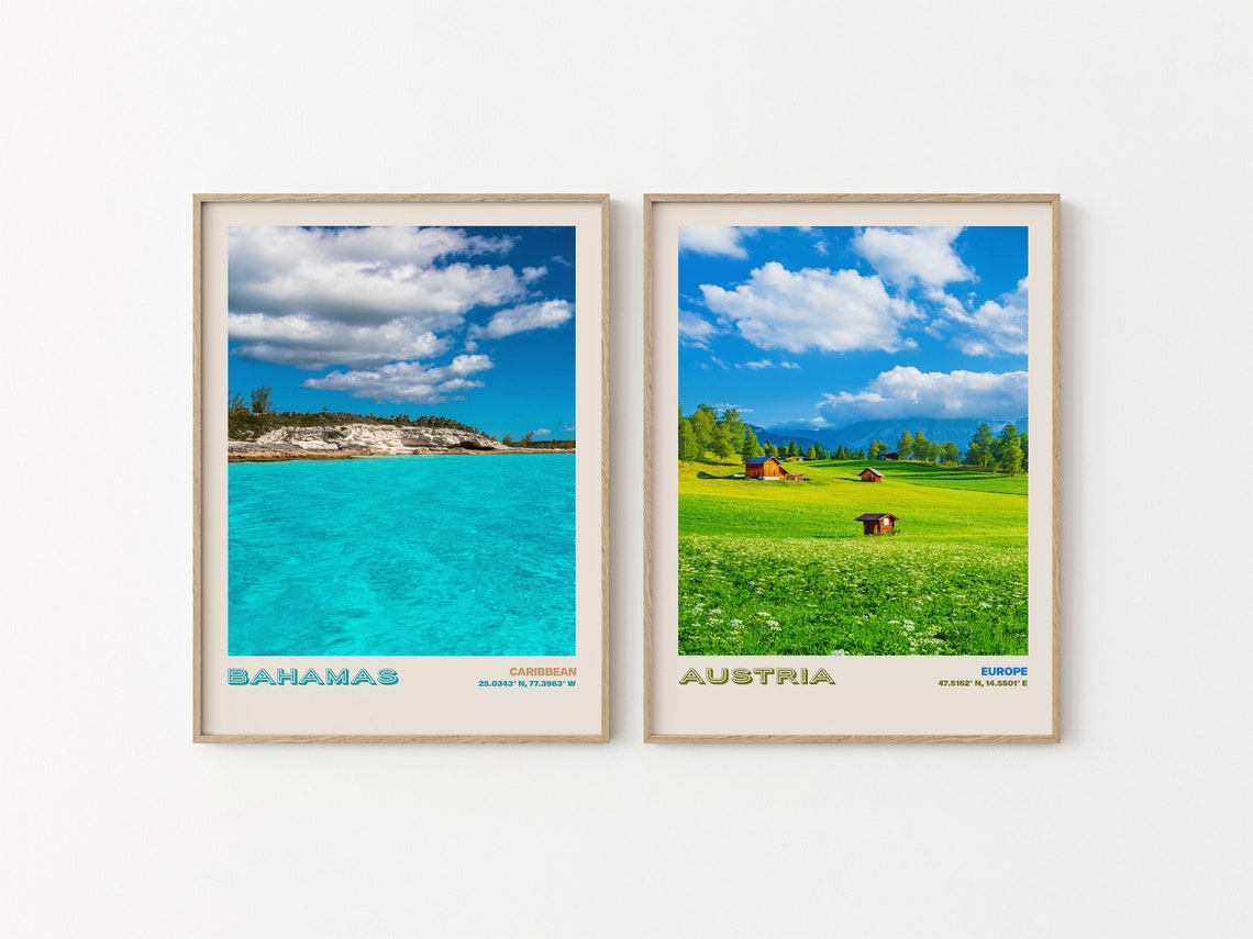 Bahamas Travel Poster Bahamas Print Bahamas Photo Print Bahamas Wall Decor Bahamas Travel Art Bahamas Bahamas Picture Bahamas 2 - Image 2