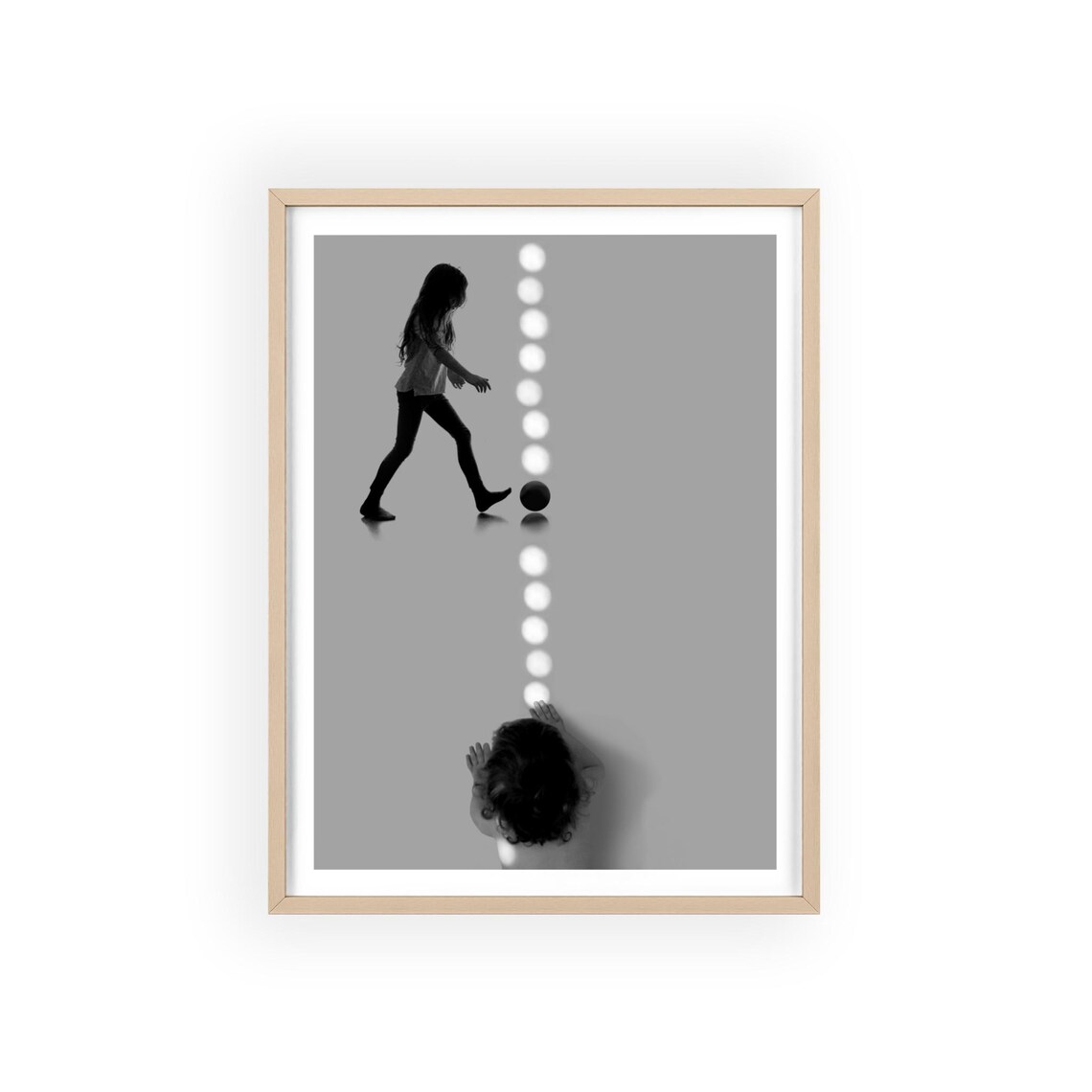 Boy Playing With Sun Shades And Girl Playing Soccer - Image 3