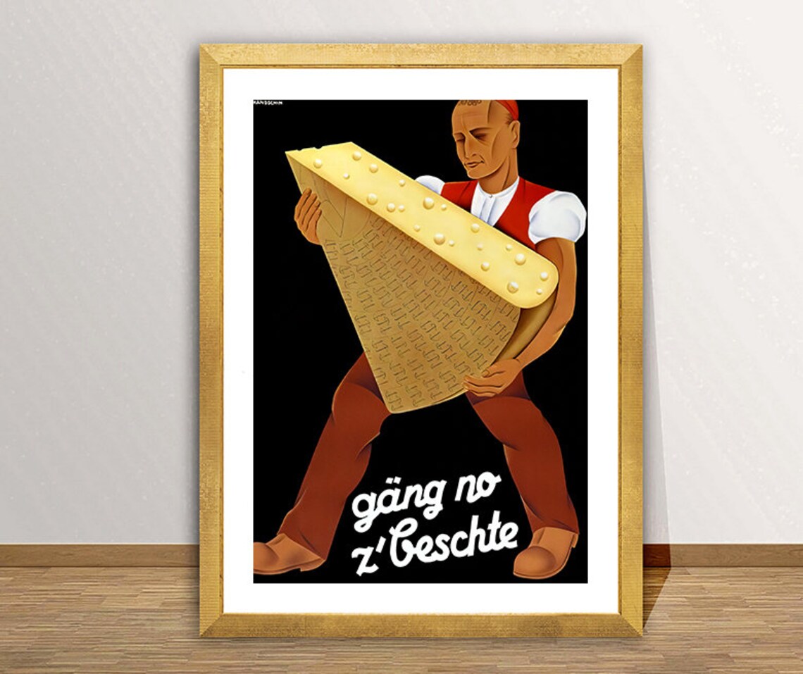 Gng No Zbeschte Vintage Fooddrink Poster - Image 2