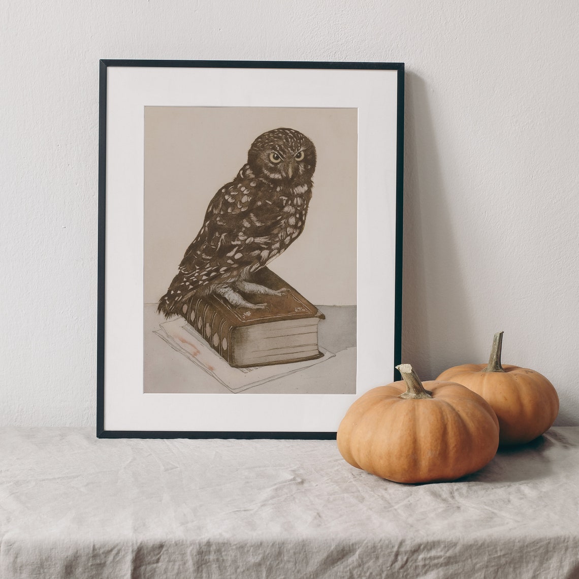 Study Buddy Moody Wall Art Dark Academia Art Prints Dark Art Print Da41 - Image 2
