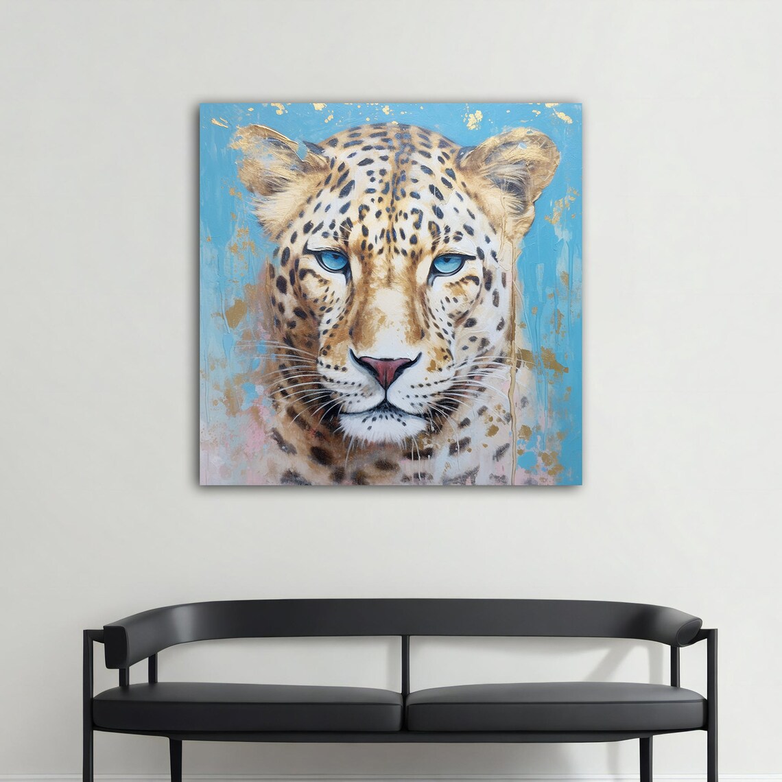 Leopard Print, Colorful Leopard Wall Art - Image 4