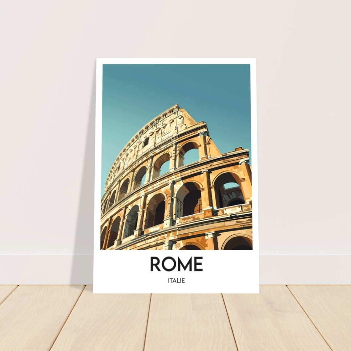 Rome Travel Poster, Italy Tourism Art Print - Image 2