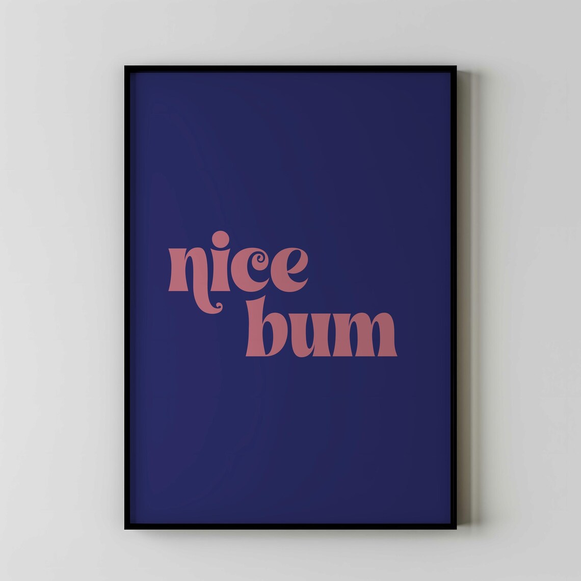 Funny Nice Bum Print Humorous Bathroom Wall Art Cheeky Decor For Restroom Playful Bathroom Print Unique Gift Idea Airbnb Decor - Image 4
