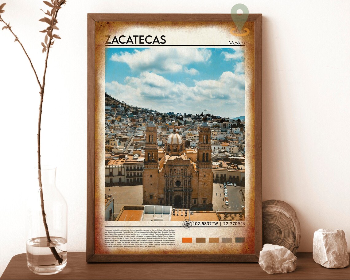 Zacatecas Print Zacatecas Art Zacatecas Photo Zacatecas Poster Print Zacatecas Mexico Zacatecas Artwork Zacatecas City Mexico Poster - Image 6