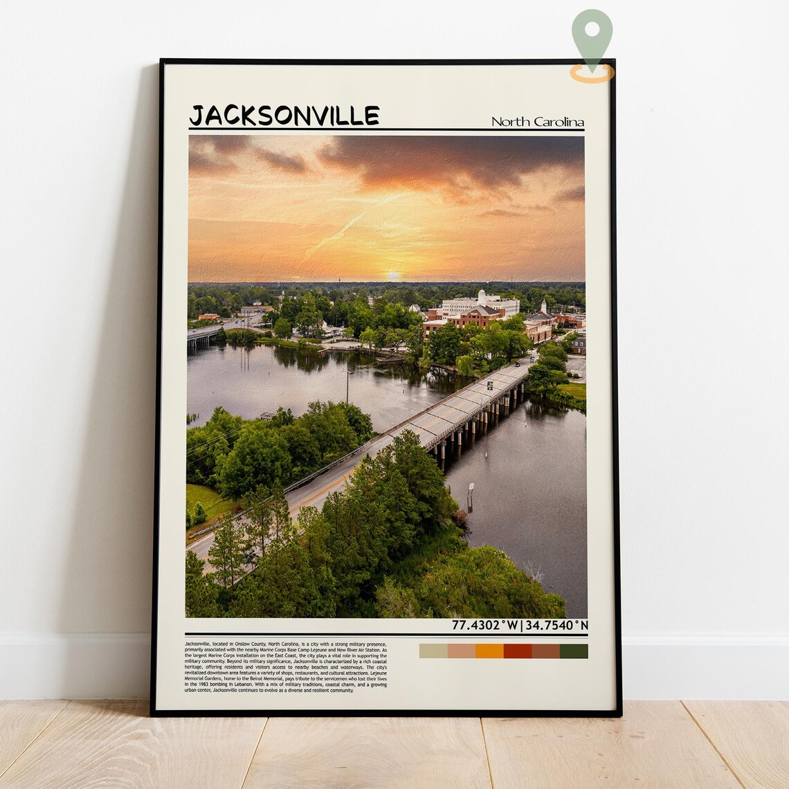 Jacksonville Art Jacksonville Artwork Jacksonville Map Jacksonville Photo Jacksonville Poster Jacksonville Print Jacksonville Florida - Image 2