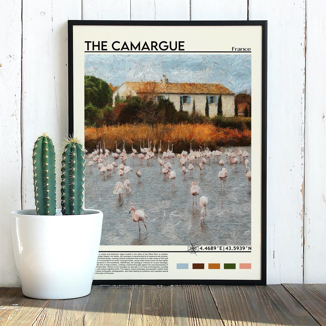 Camargue Print Camargue Poster Camargue Wall Art Camargue Travel Print Camargue Art Print Camargue Artwork Camargue Photo France Art - Image 3