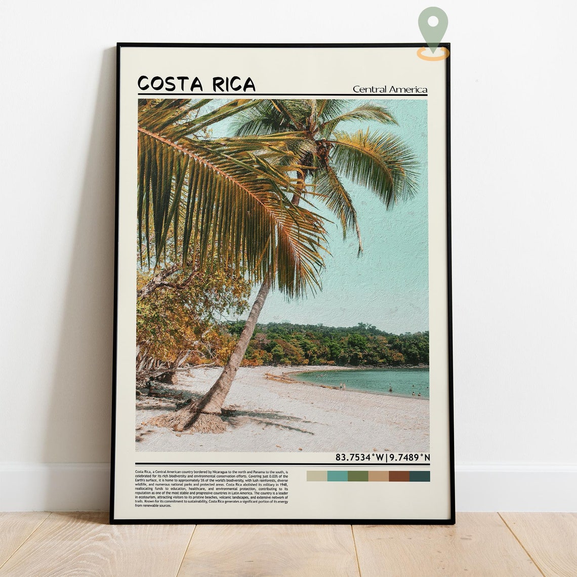 Costa Rica Print Costa Rica Wall Art Costa Rica Poster Costa Rica Photo Costa Rica Poster Print Costa Rica Wall Dcor Costa Rica Art - Image 4