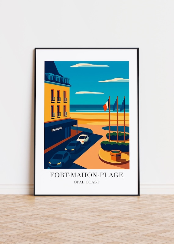 Fortmahonplage Poster Print, France