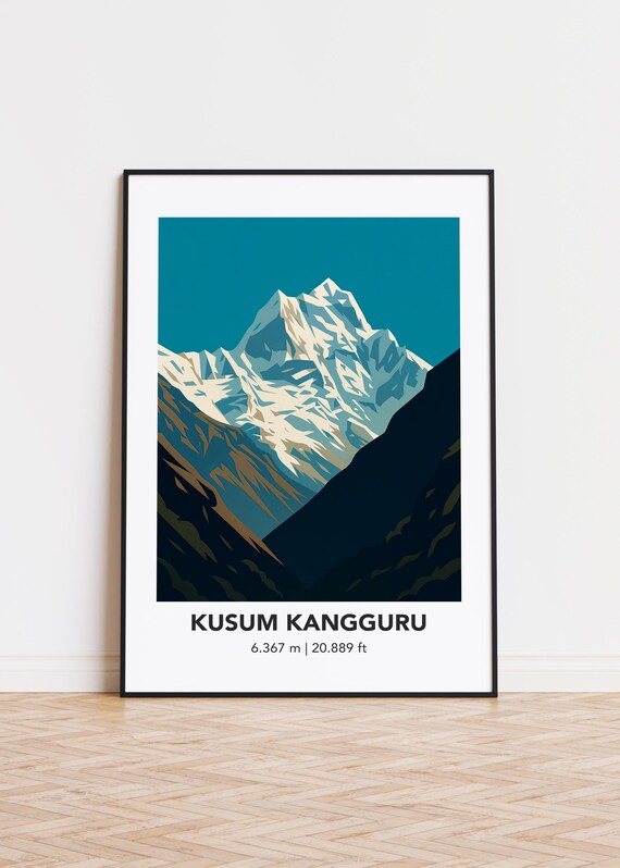 Kusum Kangguru Poster Cityscape Illustration Art Print