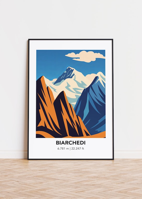 Biarchedi Cityscape Poster Modern Illustration Art