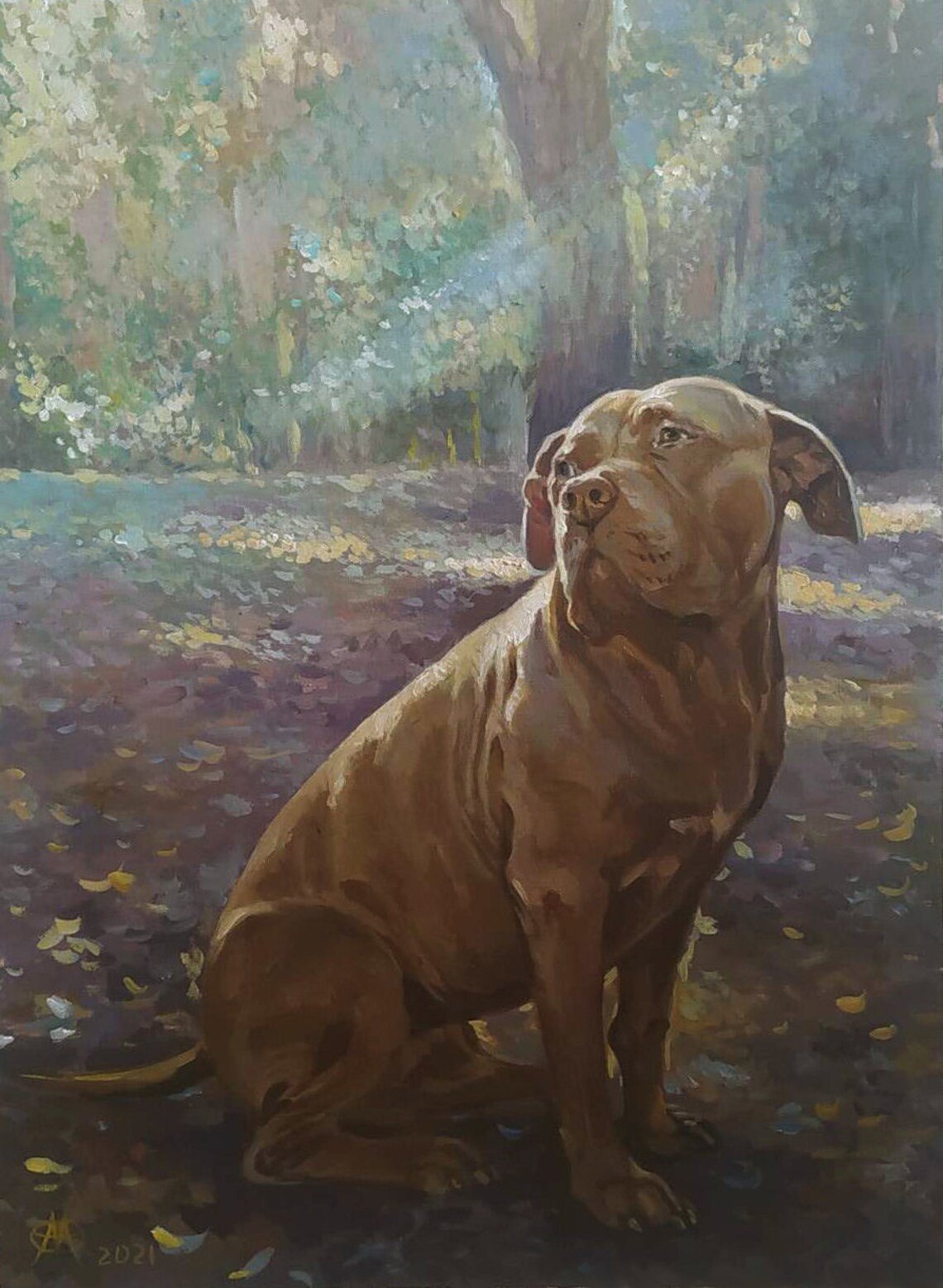 Dog Portrait, Personal Pet Portrait Art Print - Image 3