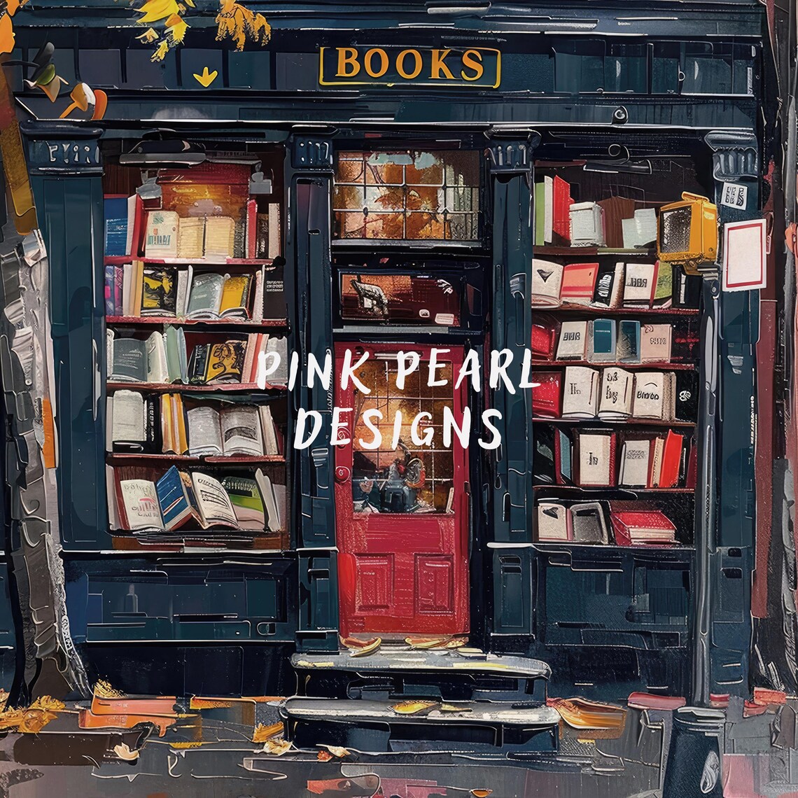 Vintage Book Store New York Bookshop Art Print - Image 6