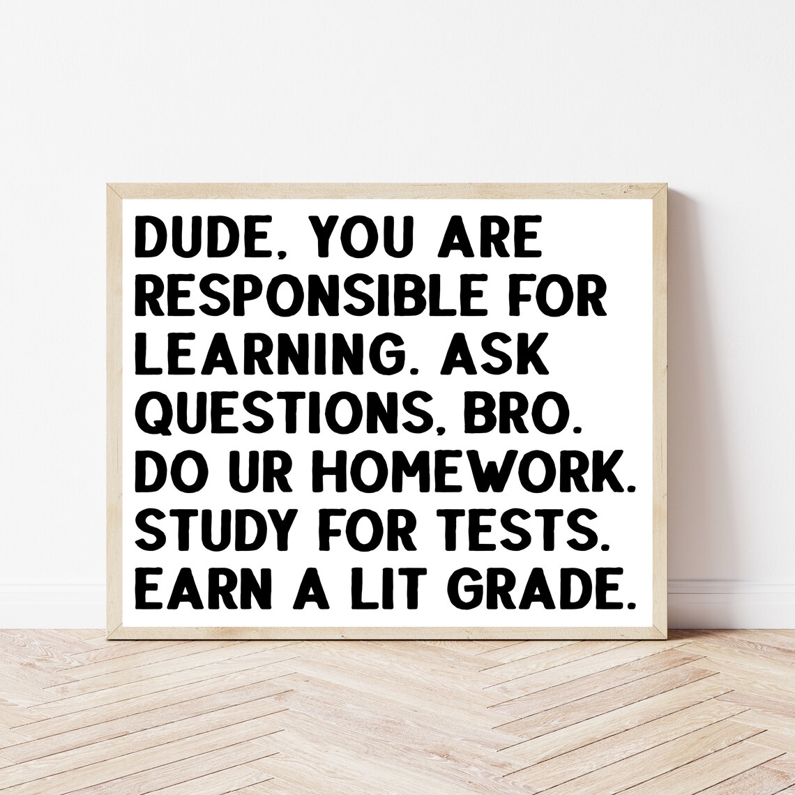 Classroom Rules Poster, Math, Science, STEM