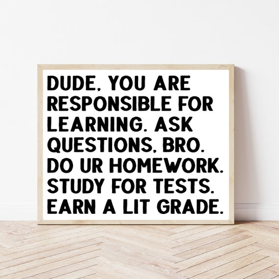 Classroom Rules Poster, Math, Science, STEM