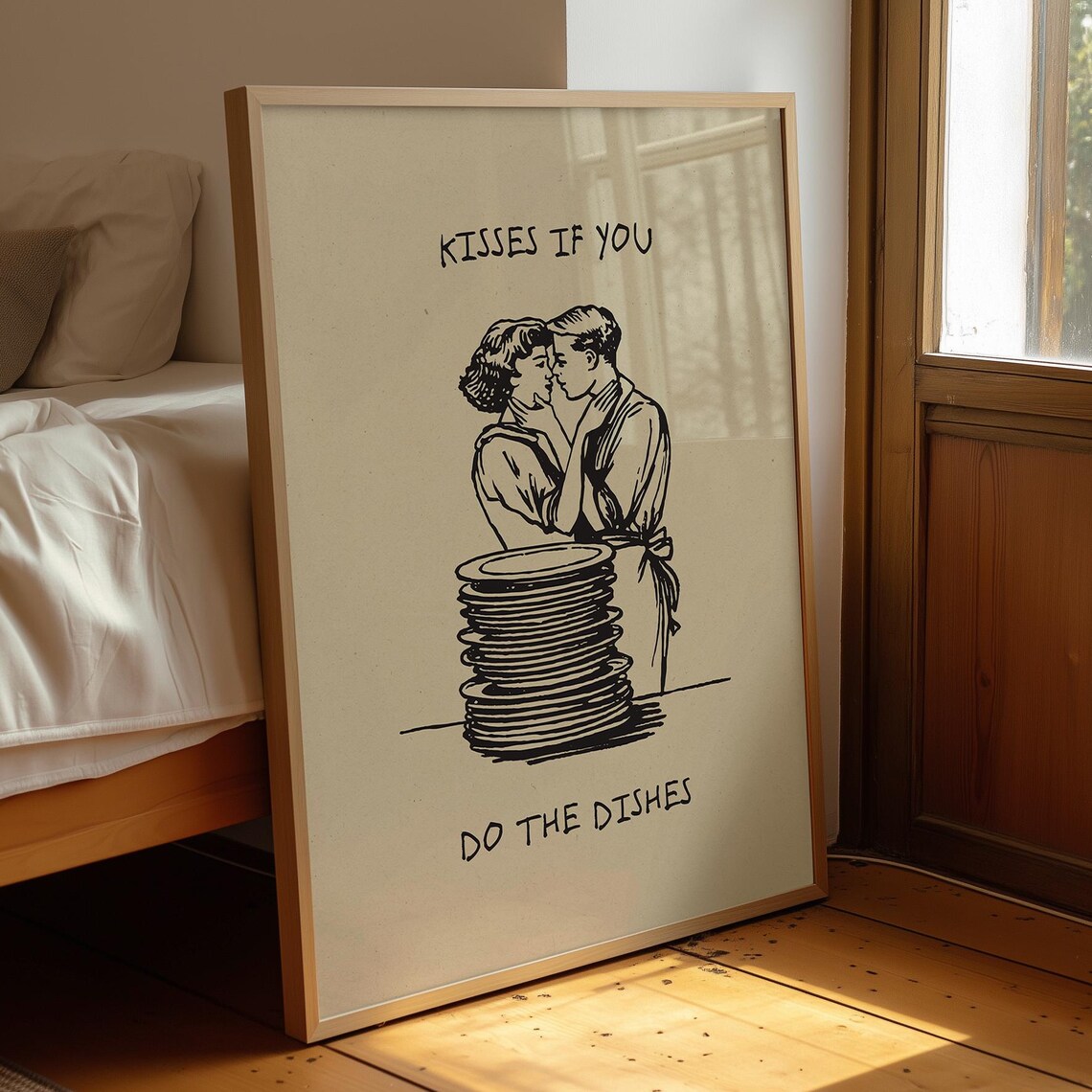 Kisses If You Do The Dishes, Poster