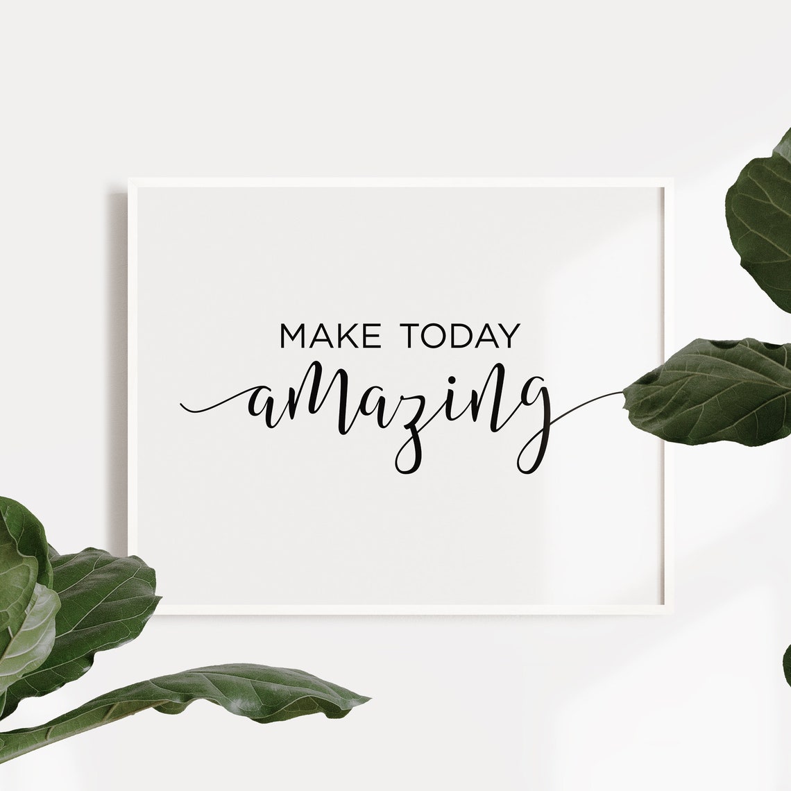 Make Today Amazing Printable Art Uplifting Quote Poster Motivation For Teens Classroom Motivational Poster Positive Prints - Image 2