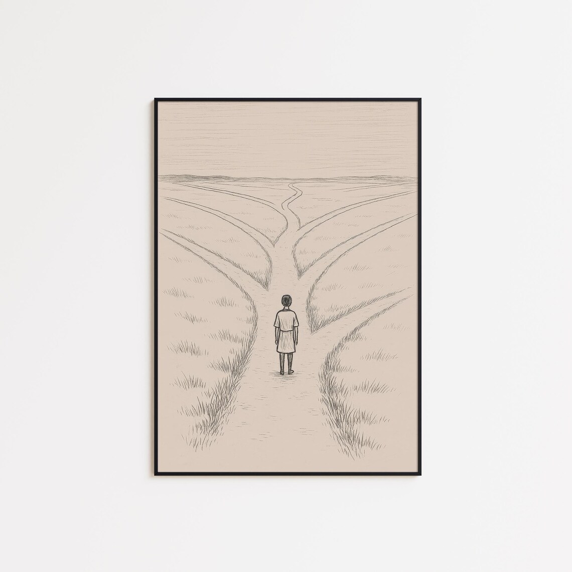 I Know The Plans Poster Minimalist Christian Wall Art Jeremiah 2911 Line Drawing Print