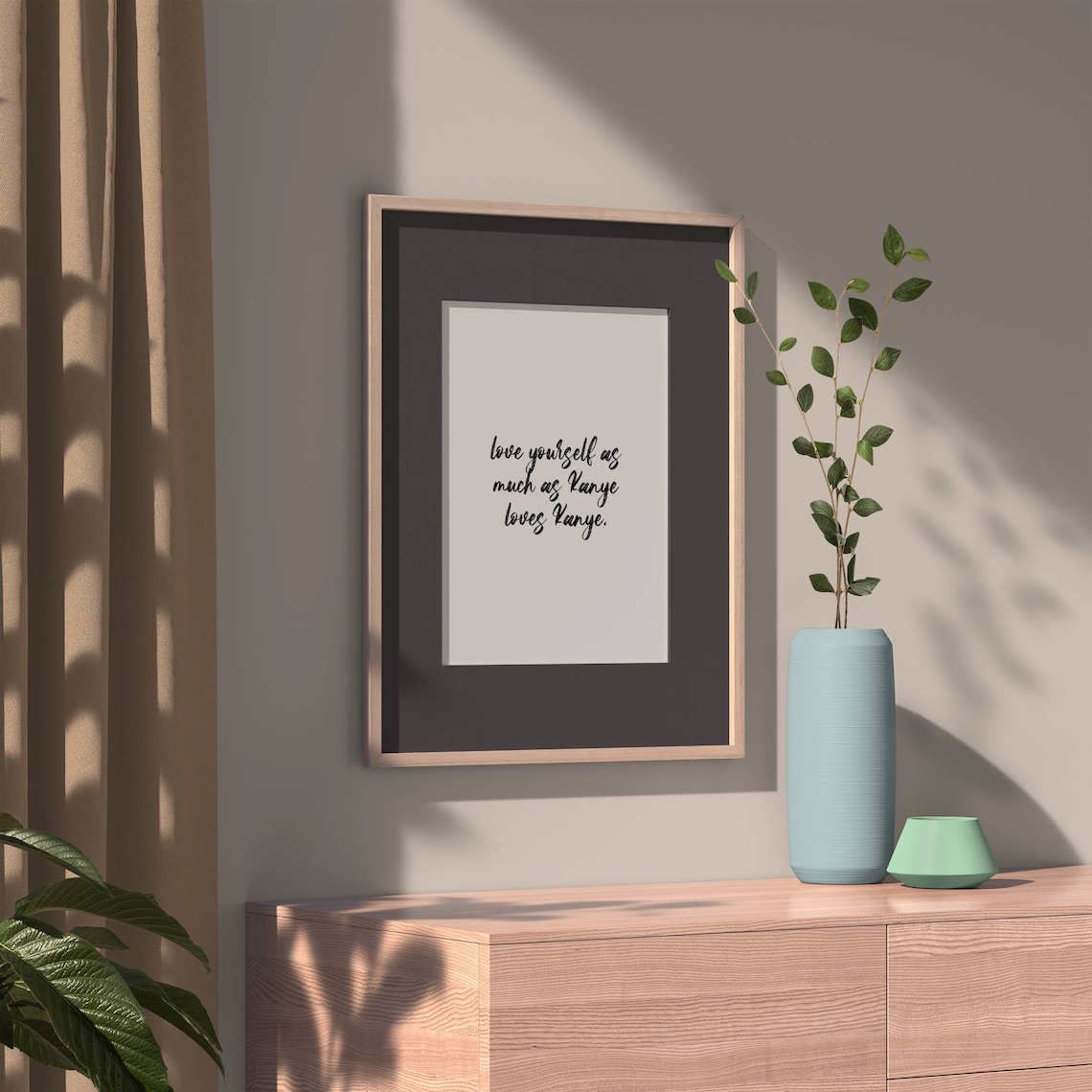 Kanye Self Love Body Positivity Art Print - Image 4