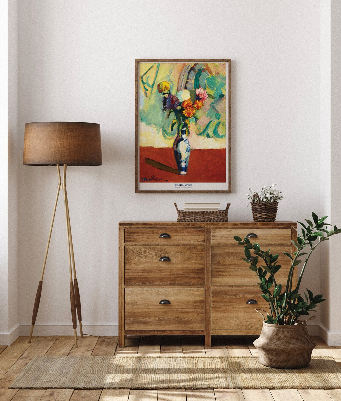 Henri Matisse Bouquet 1901 Fauvist Flower Vase Colour Poster - Image 6