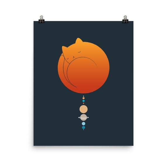 Cat Landscape 66 Art Print