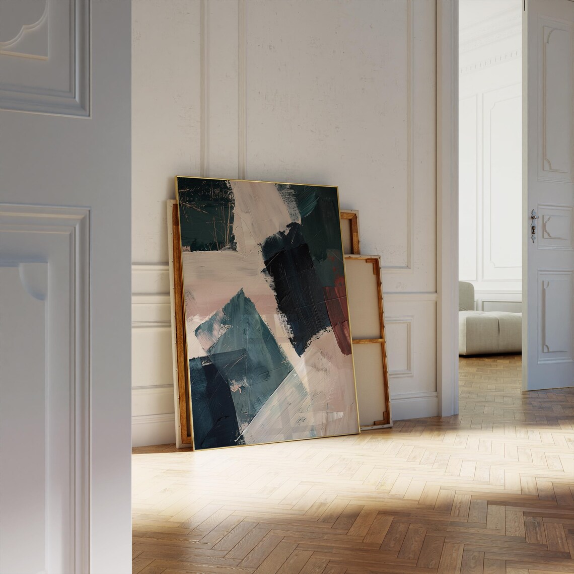 Abstract Scandinavian Minimalist Poster, Modern Composition - Image 4