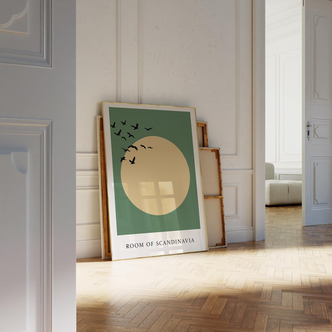 Japandi Wall Art, Scandinavian Minimalist Nordic Art - Image 4