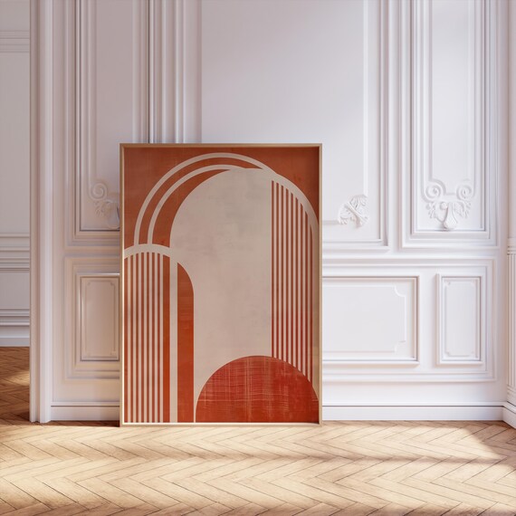 Scandinavian Minimalistic Modern Travel Poster
