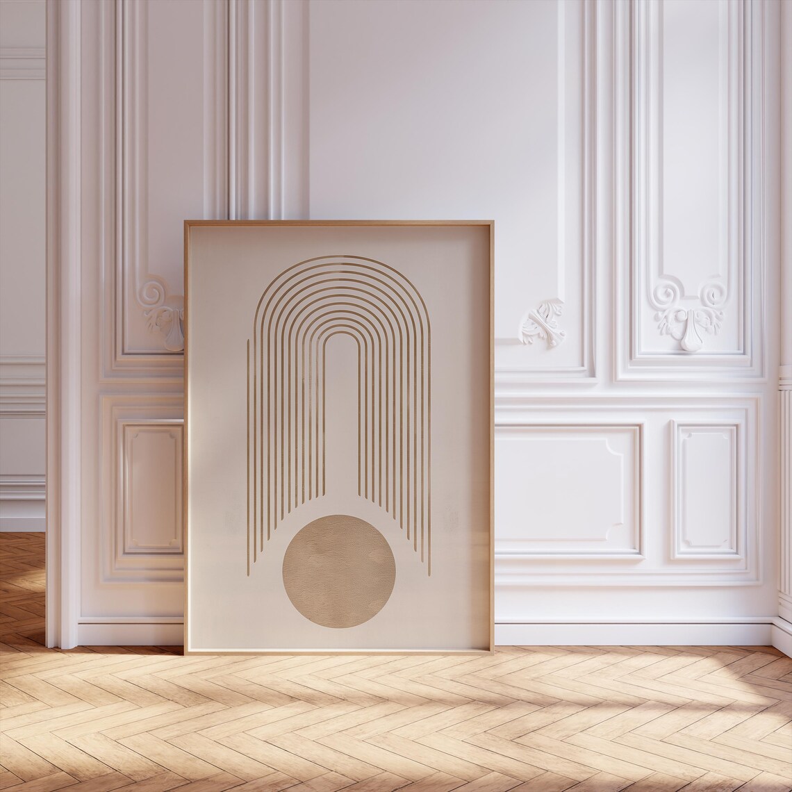 Line Drawing Poster, Minimalist Scandinavian Abstract