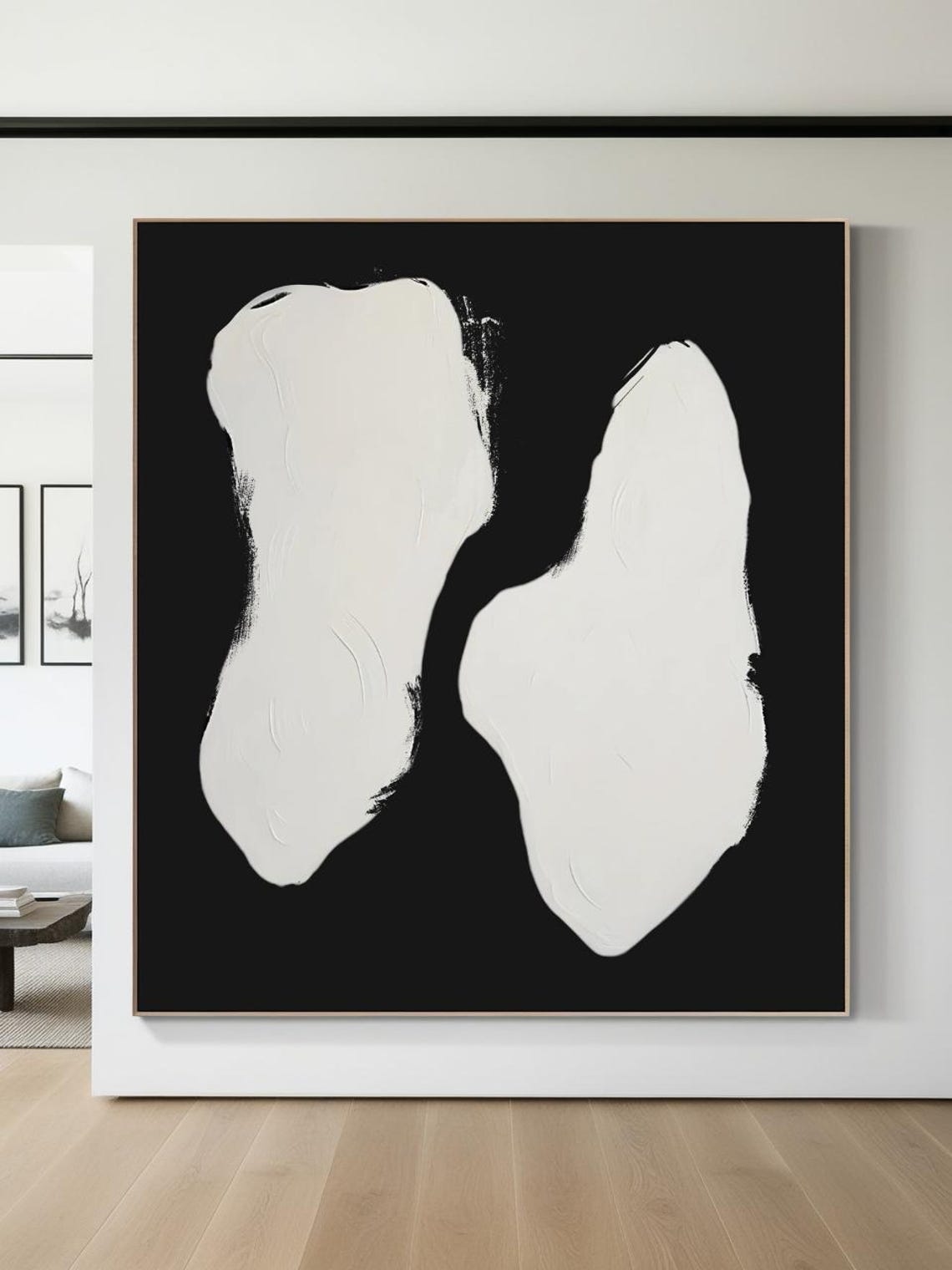 Wabi Sabi Abstract, Japandi Minimalist Art Print - Image 2