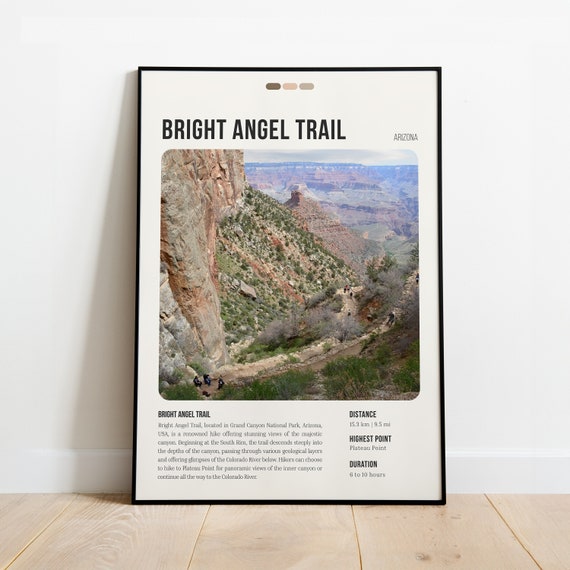 Bright Angel Trail Travel Poster