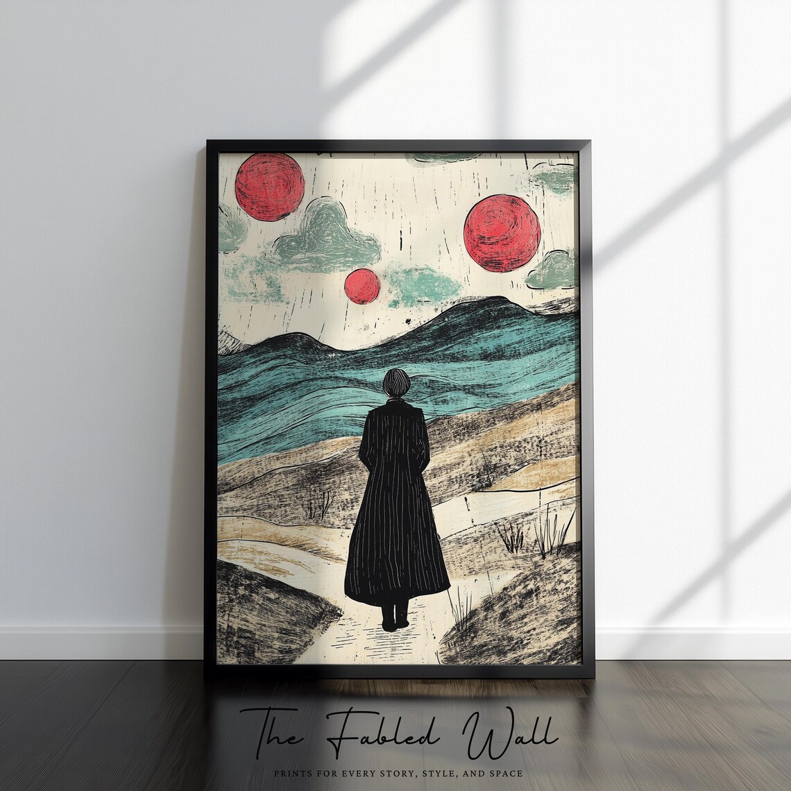 Echoes Of Another World, Surreal Sci Fi Landscape