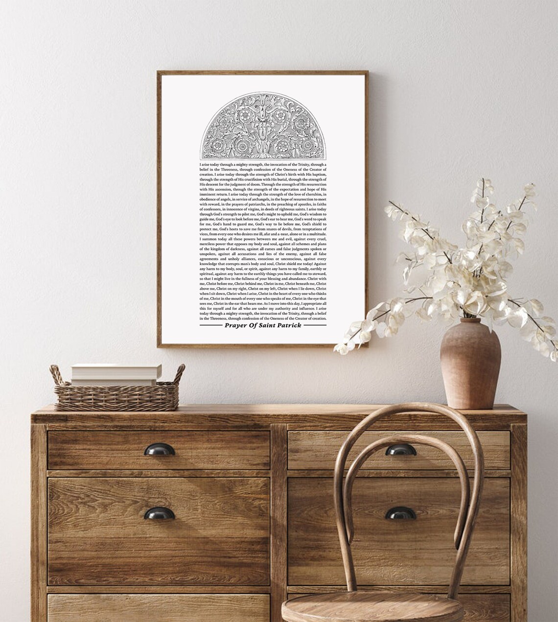 Prayer Of St Patrick, Christian Wall Art Print - Image 4