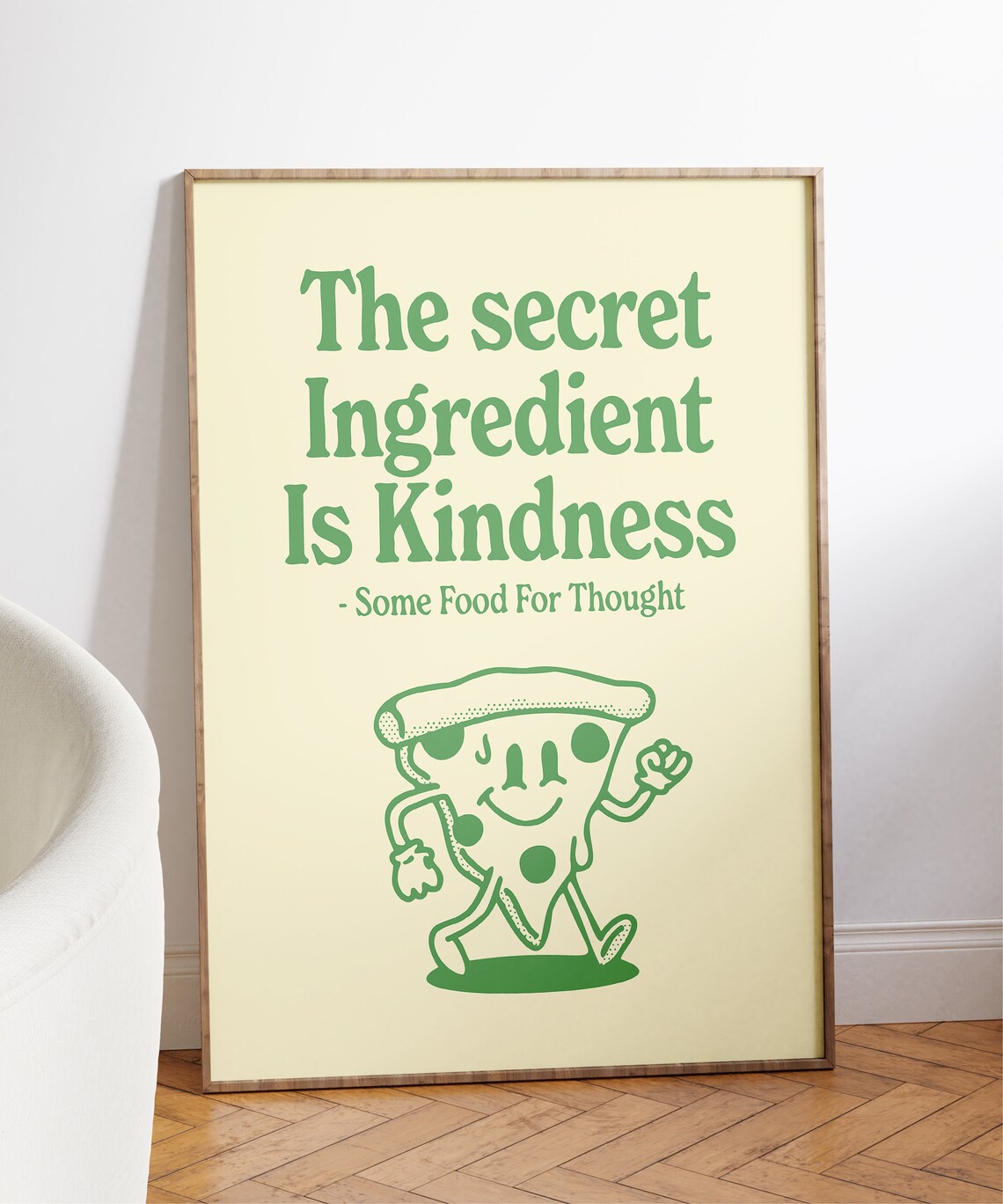 Kindness Quote Poster Print, Retro Apartment Decor - Image 7