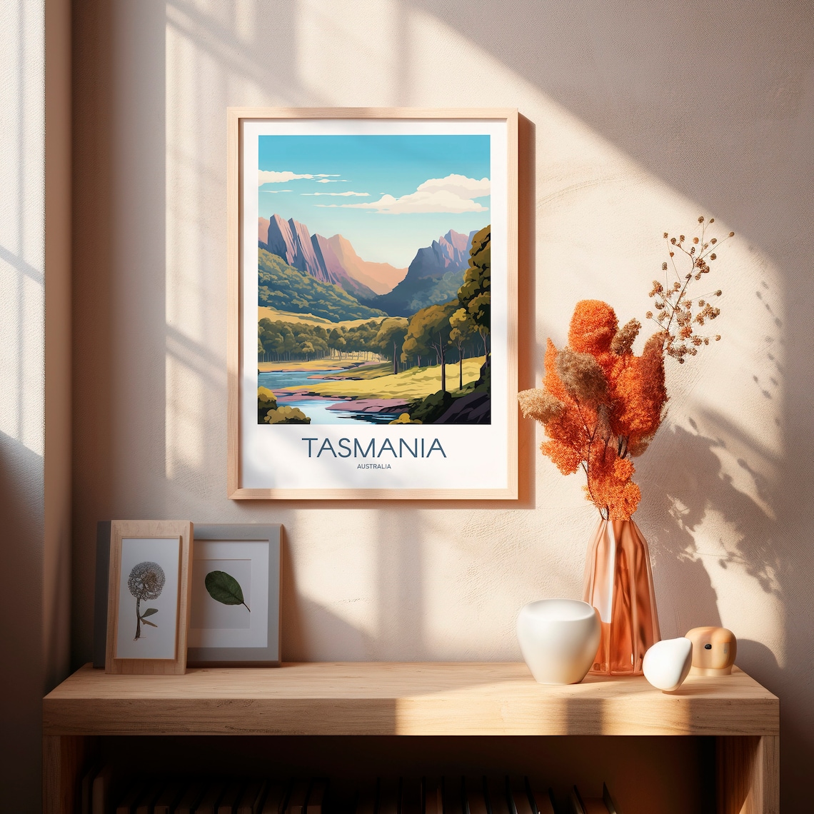 Tasmania Australia Travel Poster, Wall Art Print - Image 2
