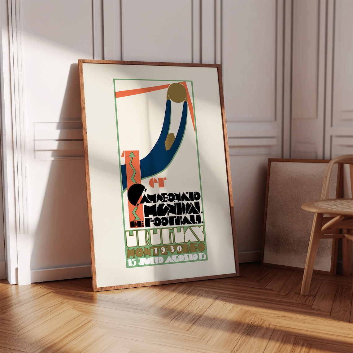 World Cup 1930 Vintage Football Poster Print - Image 2