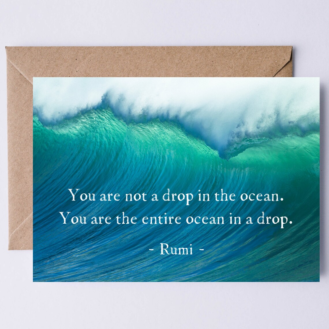 Rumi Quote Wall Art Print, Self-Love Graduation Gift